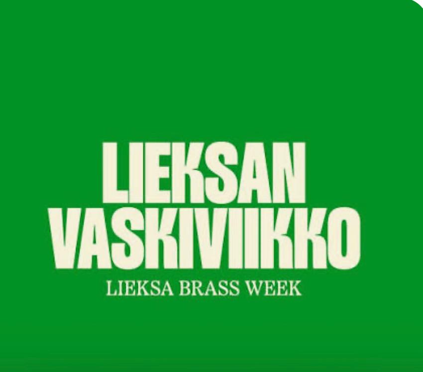 Lieksa brass week